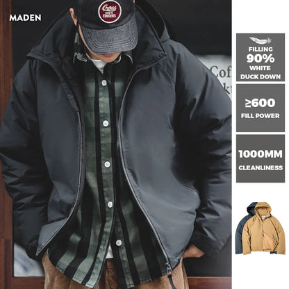 Maden Premium Winter Down Jacket for Men – Superior Warmth & Weather Protection