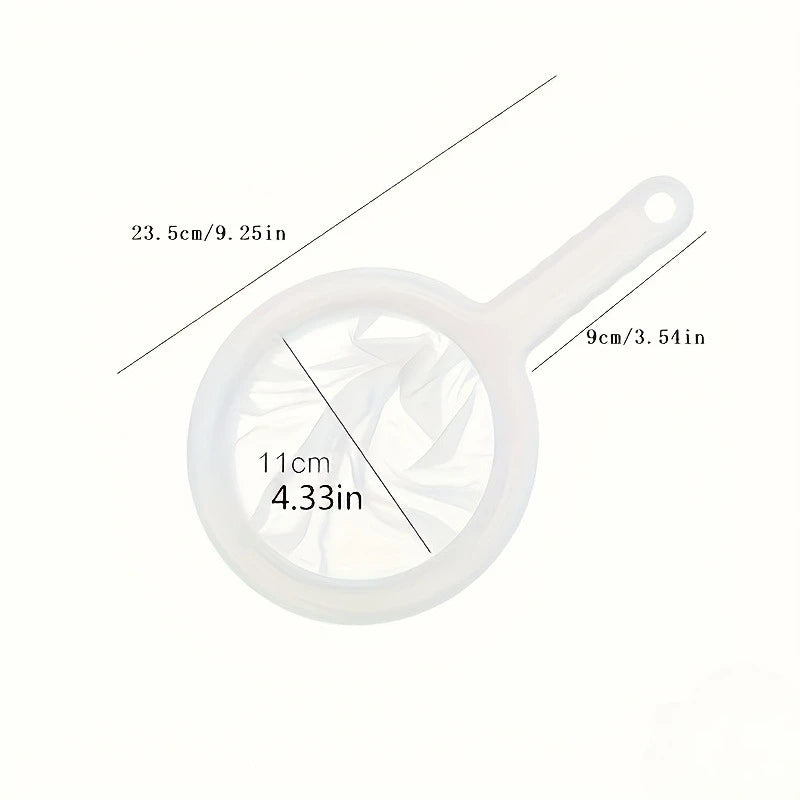 100 Mesh Fine Mesh Kitchen Strainer for Wine, Tea, Soy Milk, Juice & Baking