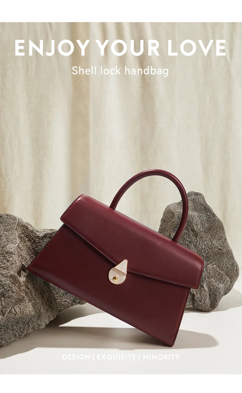 BAFELLI Large Genuine Leather Doctor Bag