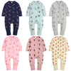 Kids Tales Little Moments Cotton-Blend Double-Zip Baby Romper