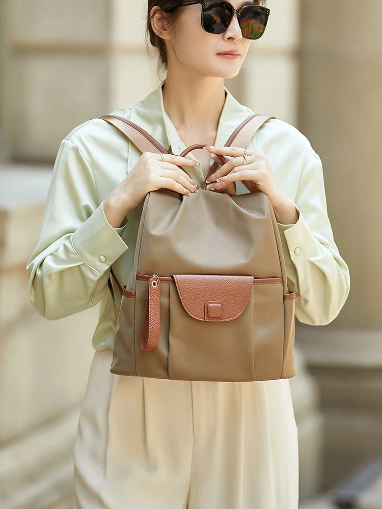 ZOOLER Oxford Leather Backpack