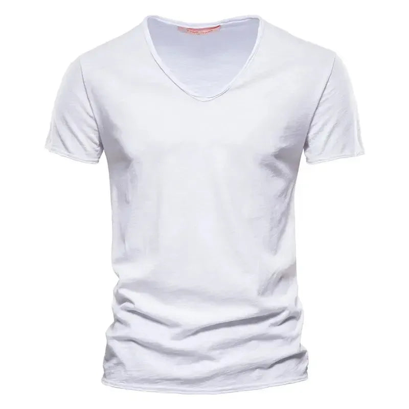AIOPESON 100% Cotton Men's T-Shirts - ShopHub