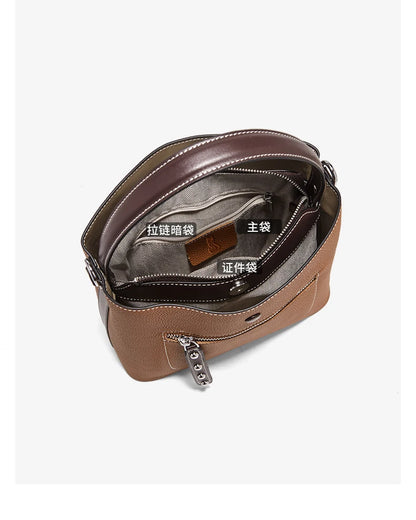 FOXER New Lady's Handbag Fashion 2026 Spring Summer Genuine Leather Casual Women Tote Bag Large Capacity Crossbody Shoulder Bag