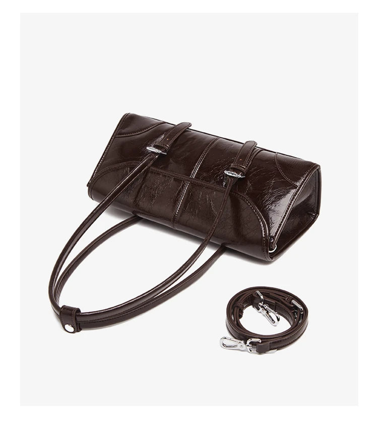 FOXER Women's Genuine Leather Shoulder Bag