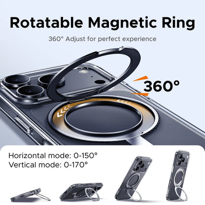 UGREEN for iPhone 17 Pro Max 360° Magnetic Stand Case Cover for iPhone 17pro for Magsafe Rotatable Magnet Kickstand Case