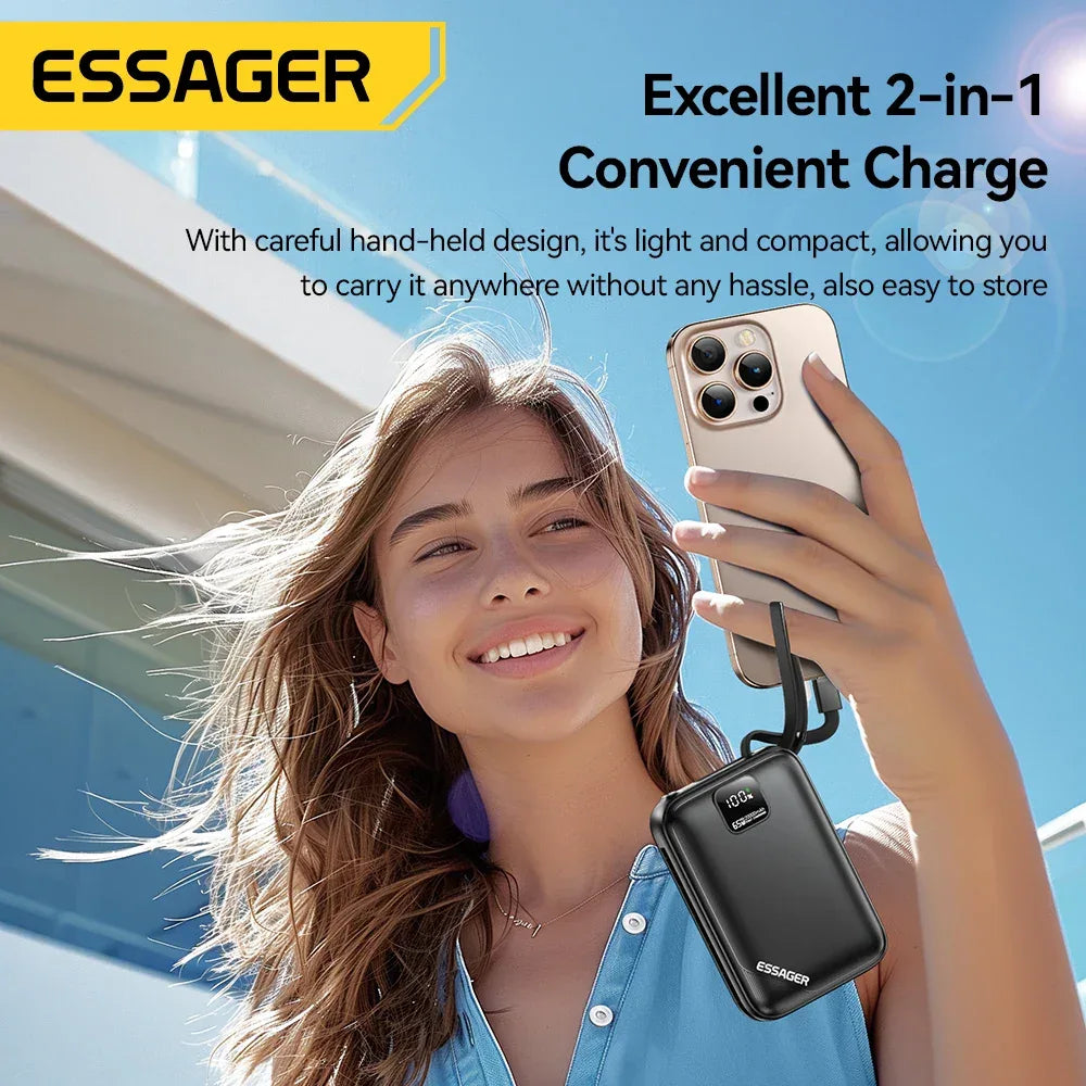 Essager 65W 20000mAh Power Bank - ShopHub