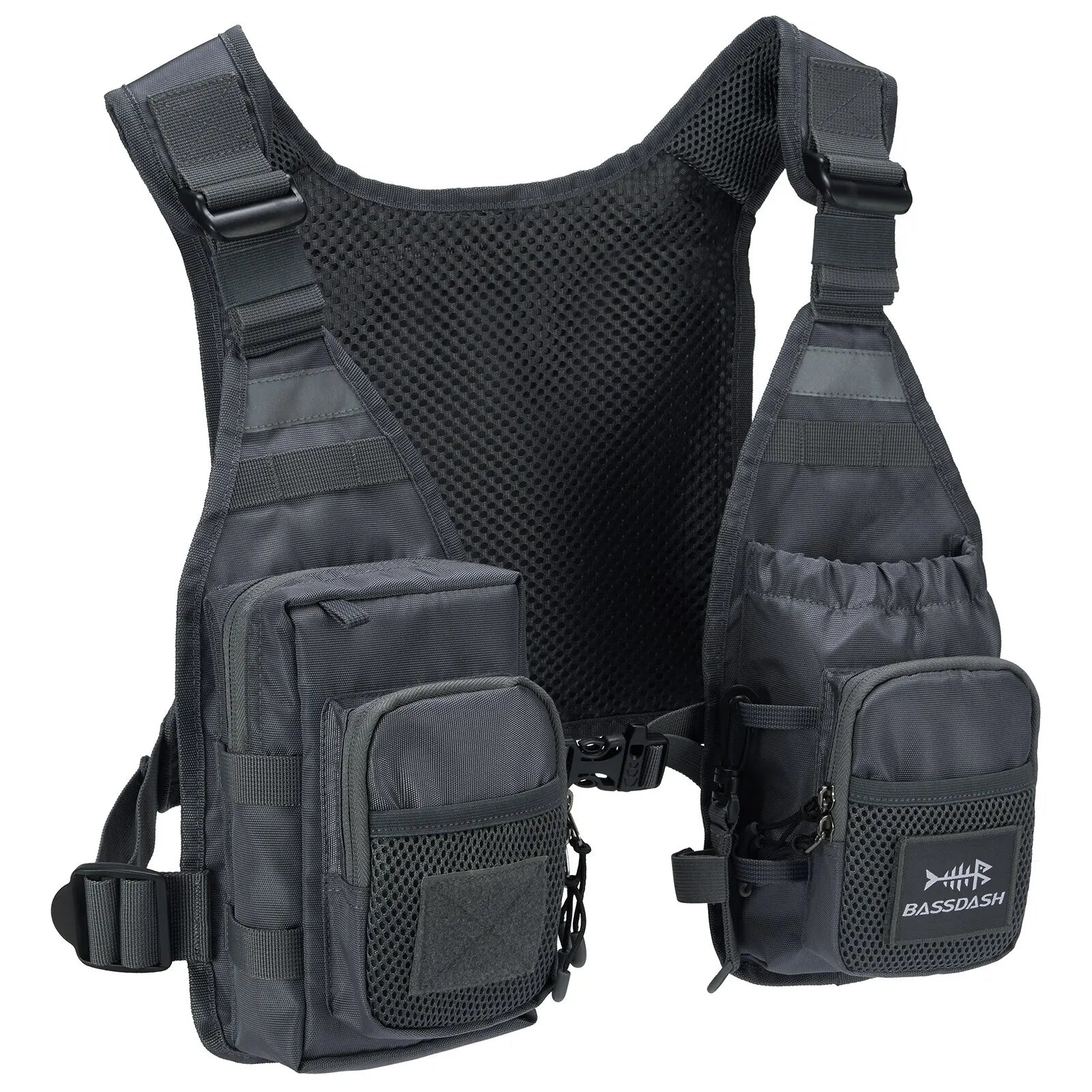 BASSDASH Ultra Lightweight Fly Fishing Vest ShopHub