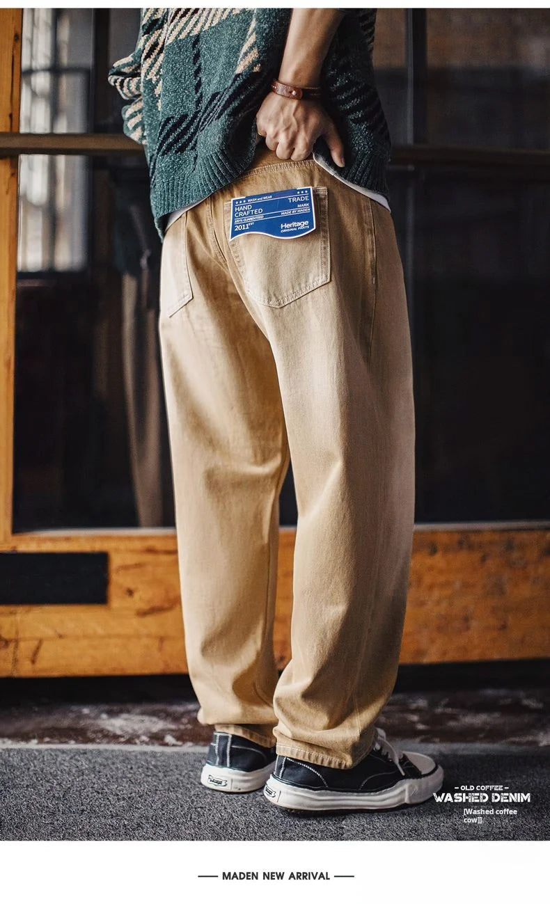 Maden 13.8oz Washed Selvedge Denim Jeans