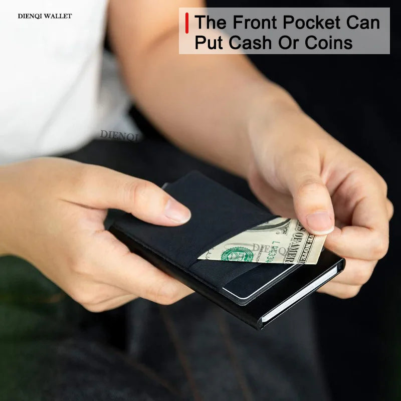 DIENQI DT-XKT Slim Aluminium Card Holder
