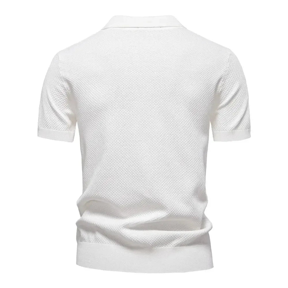 Men's Summer Breathable Polo Shirts - ShopHub