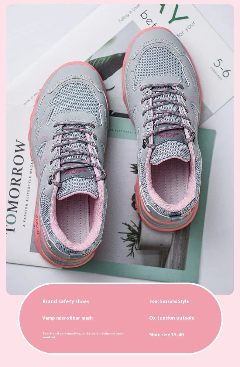 Kankeirr Women's Lightweight Safety Shoes - ShopHub