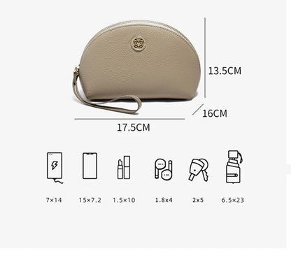 FOXER Genuine Leather Women's Mini Wristlet