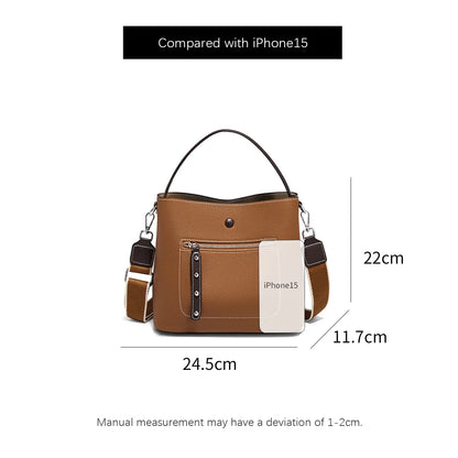 FOXER New Lady's Handbag Fashion 2026 Spring Summer Genuine Leather Casual Women Tote Bag Large Capacity Crossbody Shoulder Bag