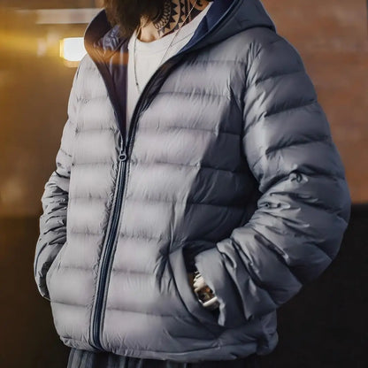 Maden Winter Men's Hooded Down Jacket