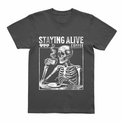COOLMIND U0020 Skull Graphic Cotton Tee