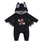 Kids Tales Batty Boo Cotton-Blend Halloween Baby Romper