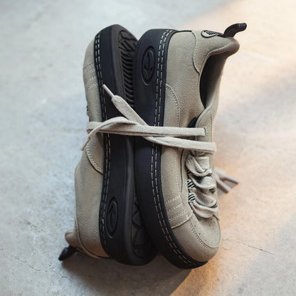 Grey Elevation Men's Chunky Platform Sneakers
