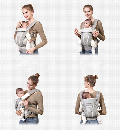 Breeze Baby Carrier Multifunction Breathable Infant Carrier Backpack Kid Carriage Toddler baby Sling Wrap Suspenders 360