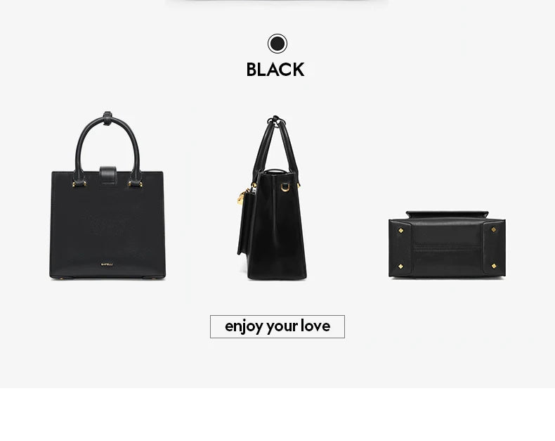 BAFELLI City Chic Leather Crossbody Handbag