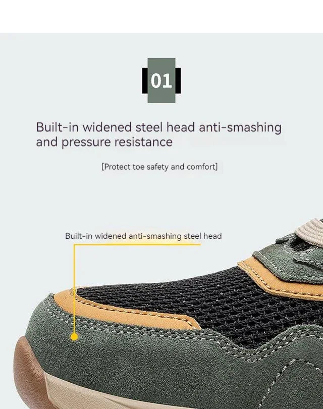 Kankeirr Men's Safety Shoes - ShopHub
