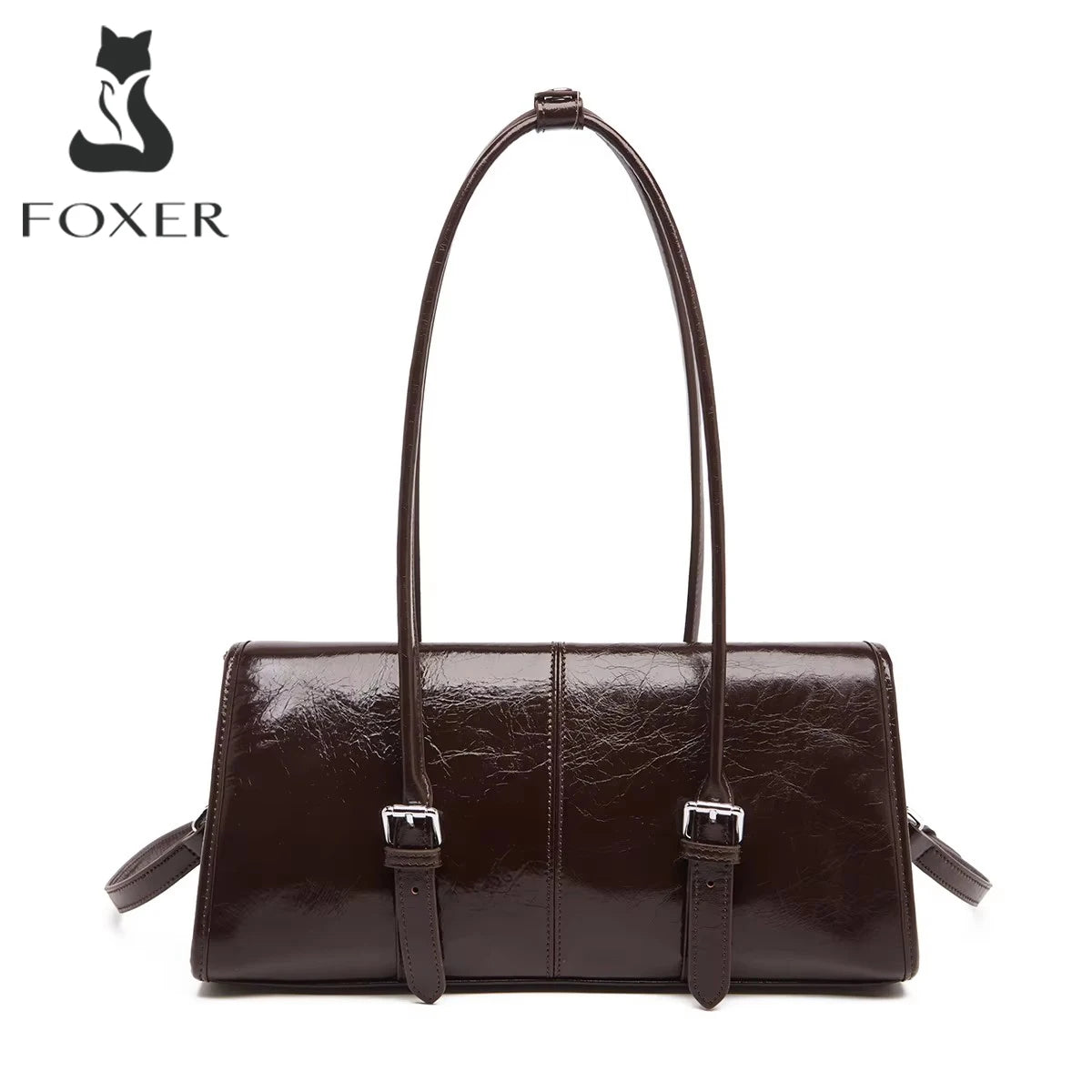 FOXER Women's Genuine Leather Shoulder Bag