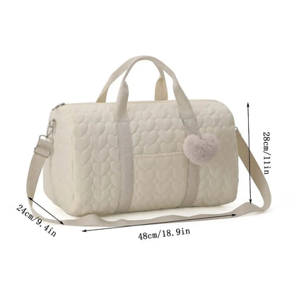 Newborn Baby Care Diaper Bag Mummy Shoulder Bag Embroidery Quilted Stroller Diaper Storage Organizer Large Handbags