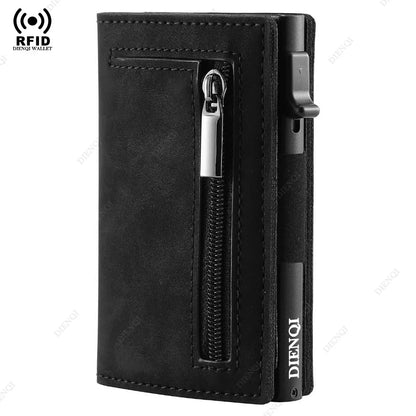 DIENQI Anti-RFID Card Holder Wallet
