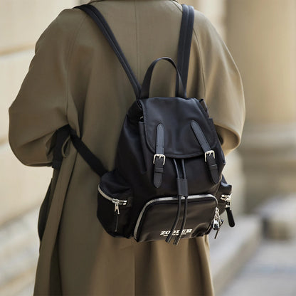 ZOOLER Oxford & Leather Backpack