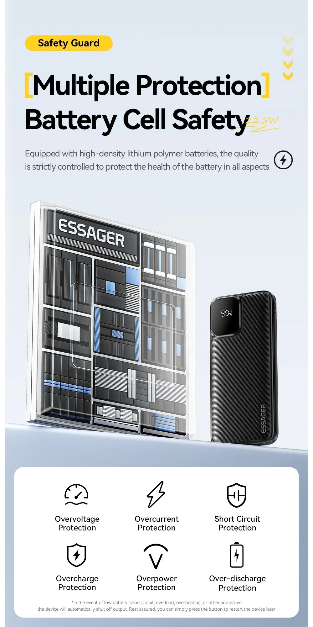 Essager Dual Cable Power Bank - ShopHub