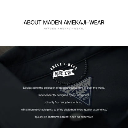 Maden Vintage Embroidered Denim Jeans
