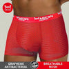 MiiOW Breathable Mesh Men's Underwear - Sexy Ice Silk Boxers