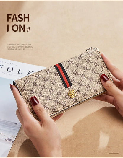 FOXER PVC Long Clutch Wallet