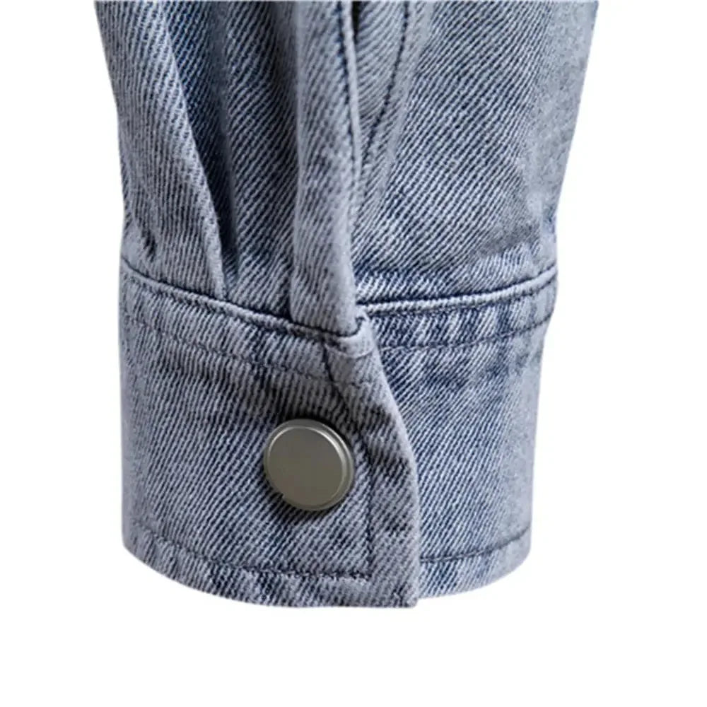 AIOPESON's 100% Cotton Denim Shirts - ShopHub