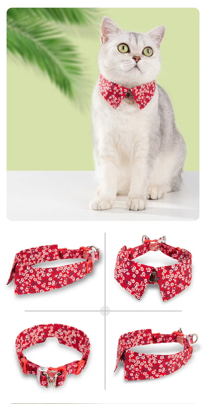 Truelove Cat Collar with Cute Floral Design