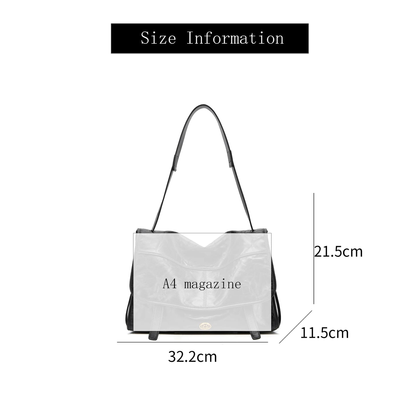 FOXER Wrinkled Genuine Leather Women's Crossbody Bag