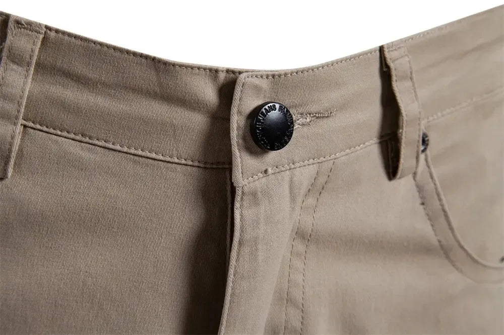 AIOPESON Men's 100% Cotton Summer Shorts - ShopHub