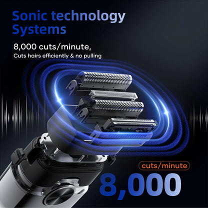 KENSEN S26 Electric Shaver for Men 4D Floating Blades