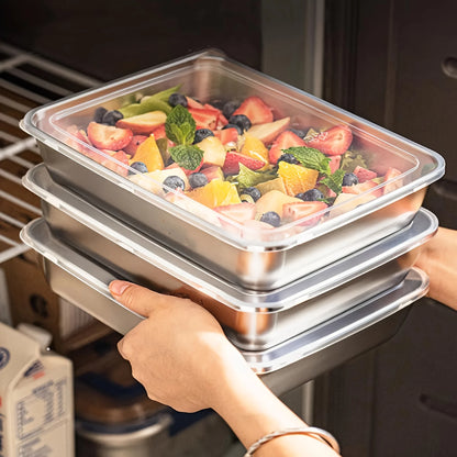 1/2/3/4/5/6Pcs Stainless Steel Food Containers