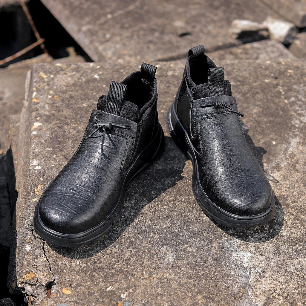 Unisex Work Safety Shoes With Steel Toes, Water Resistance - ShopHub