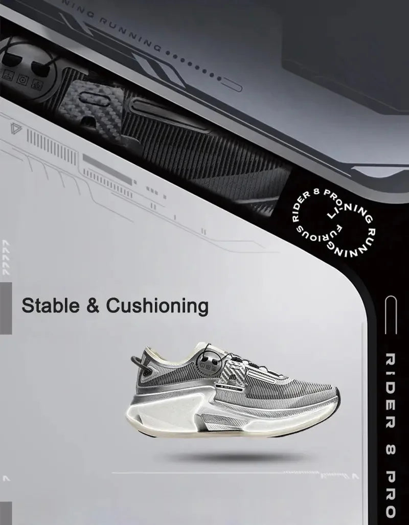 Li-Ning Women's FURIOUS RIDER 8 PRO BOOM FIBER Sneakers - ShopHub