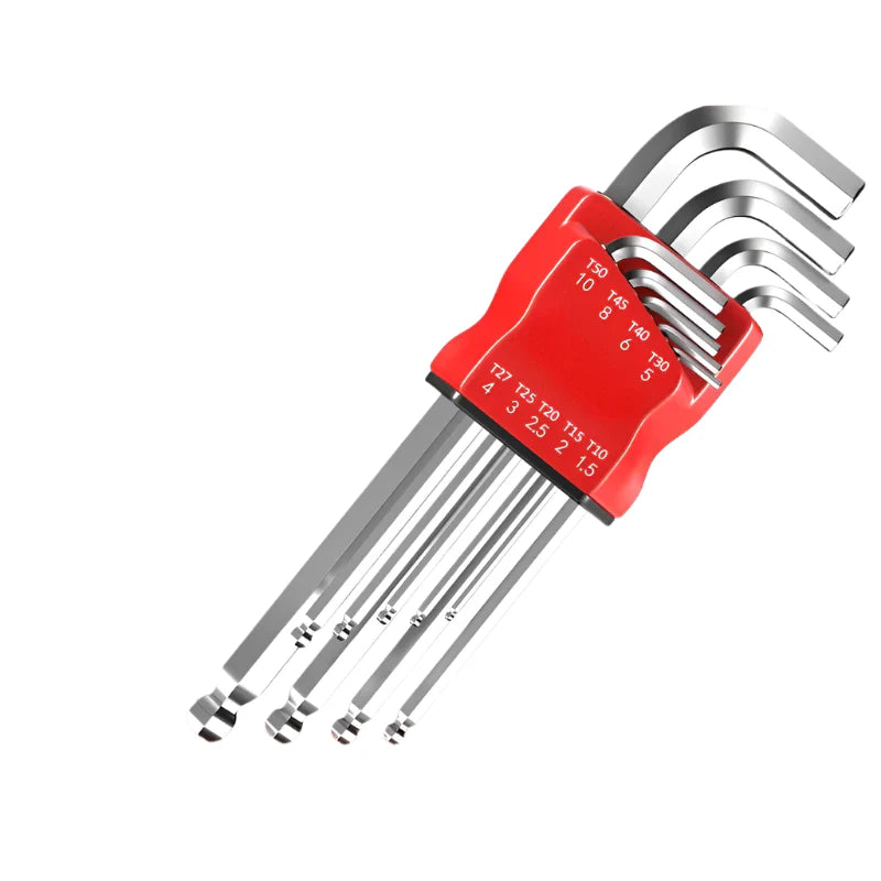 Allen Hex Wrench Screwdriver Set with Sleeve (5 different models available) Habicare