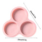 3 Cavity Silicone Egg Mold
