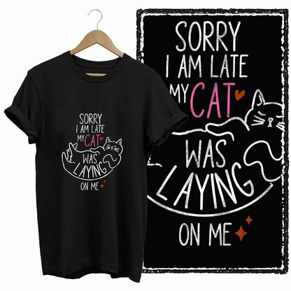 COOLMIND Cat Lover Graphic Cotton T-Shirt | Women's Relaxed Fit