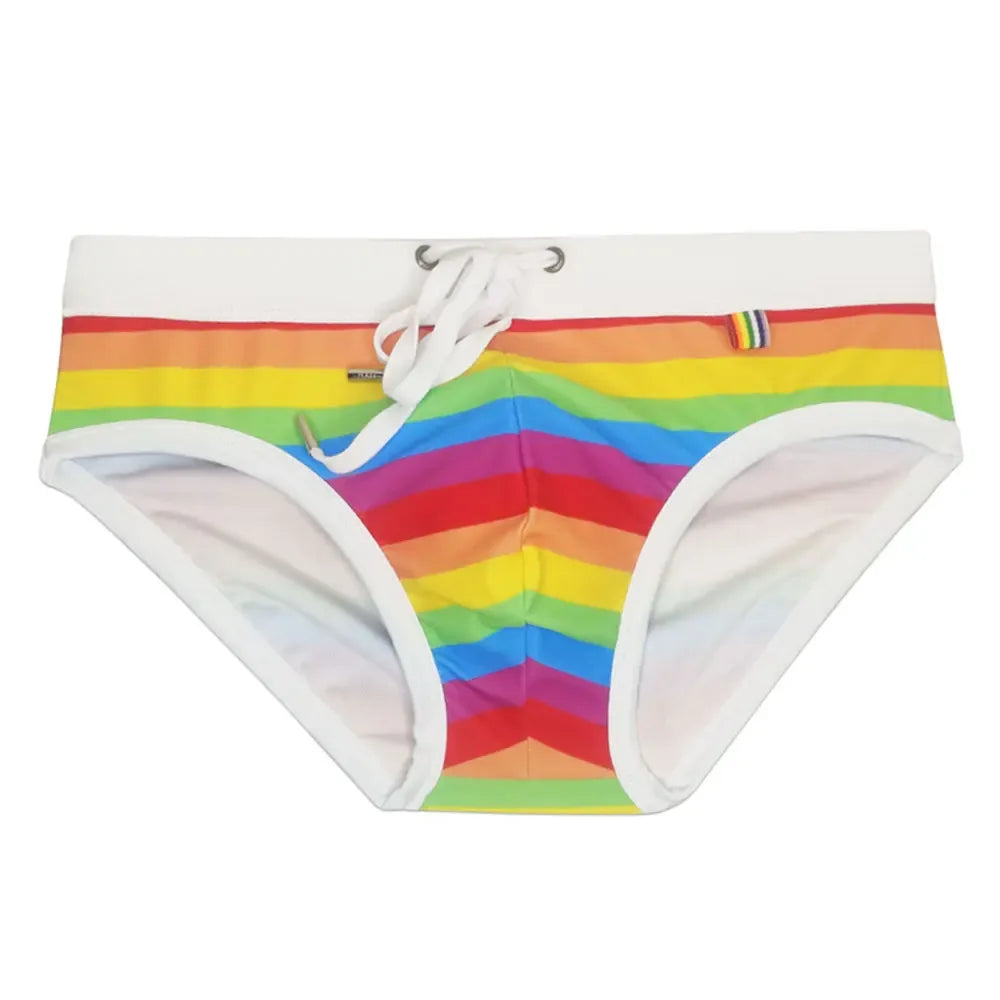 UXH Men's White Swim Briefs - ShopHub
