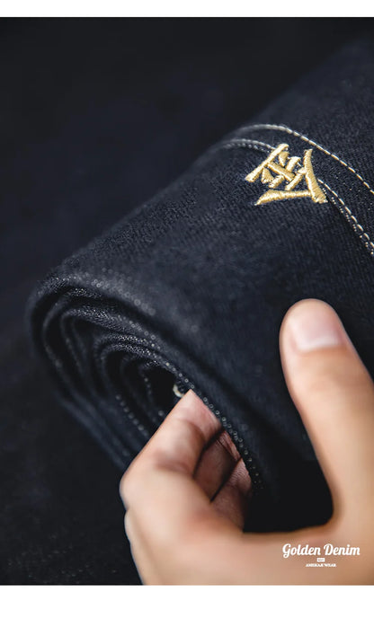 Maden Vintage Embroidered Denim Jeans