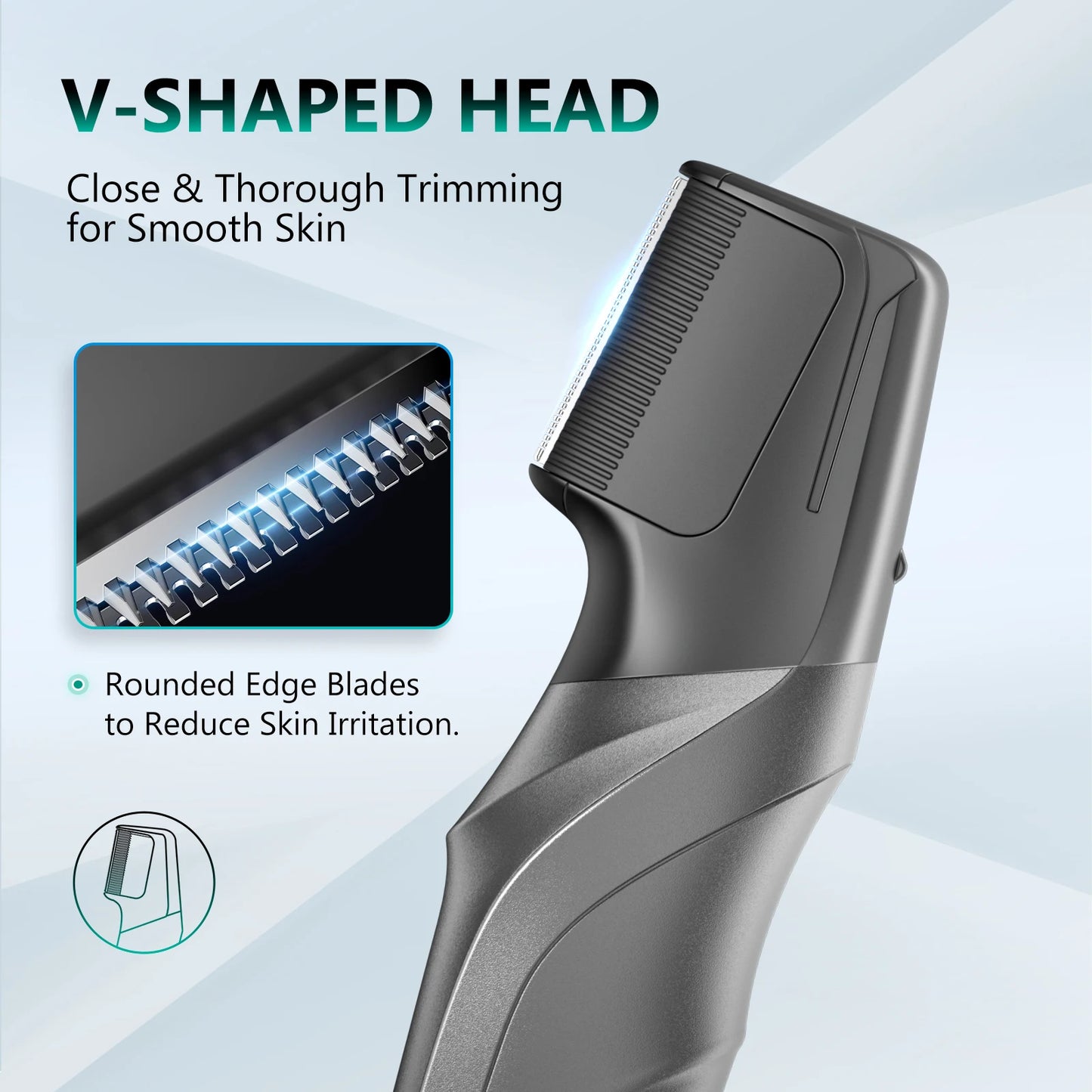 Kensen S6 Electric Hair Trimmer for Men Body Groomer Clipper