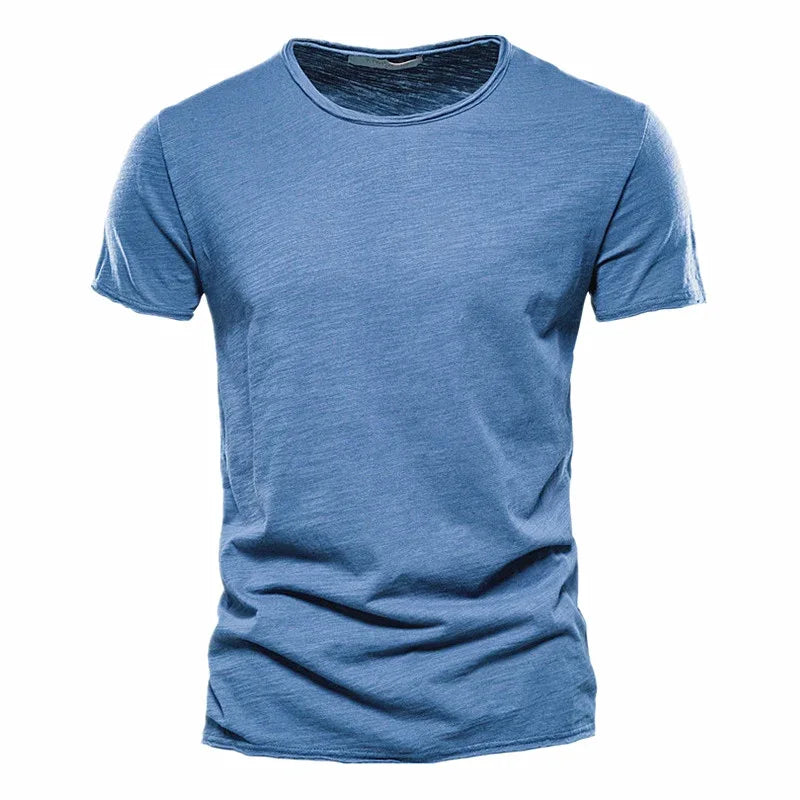 AIOPESON 100% Cotton Casual Soft Fitness T-Shirts - ShopHub