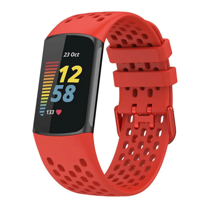 Rubber Sport Strap for the Fitbit Charge 5/6 Series (available in 21 colours) Habicare