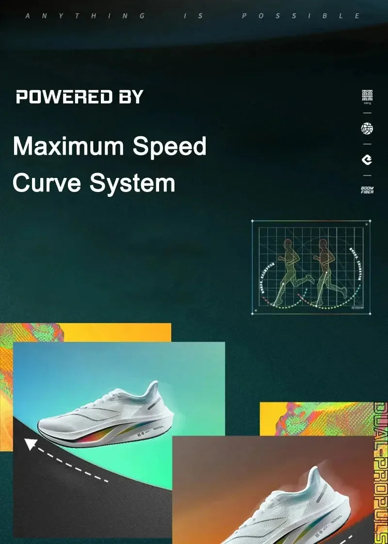 Li-Ning Women's FEIDIAN 4 CHALLENGER Running Shoes - ShopHub