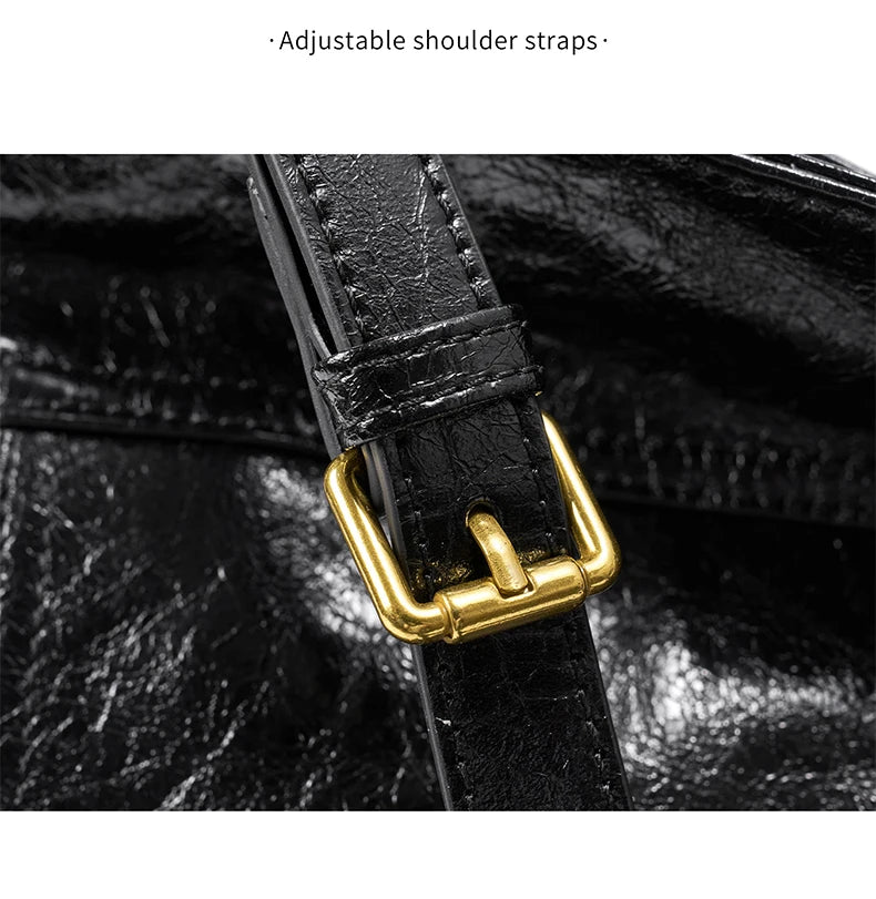 FOXER Genuine Leather Hobo Tote Bag